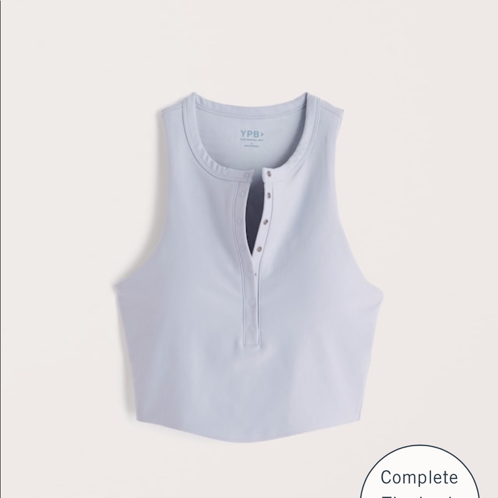 NWT YPB periwinkle activewear top